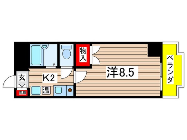 グレース河野の物件間取画像